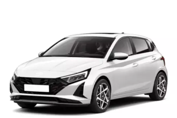 Hyundai i20 for rent in Morjim