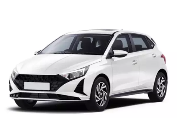 Hyundai i20 for rent in India