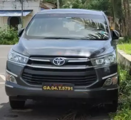 Toyota Innova Crysta for rent in Panaji