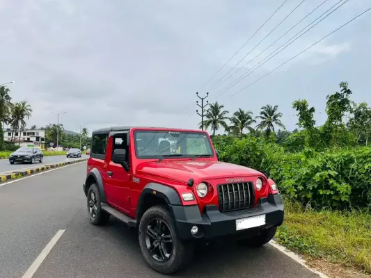 Mahindra Thar for rent in India
