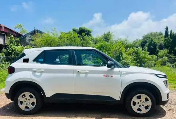 Hyundai Venue for rent in Anjuna