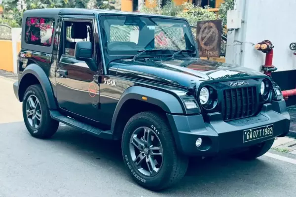 Mahindra Thar for rent in India