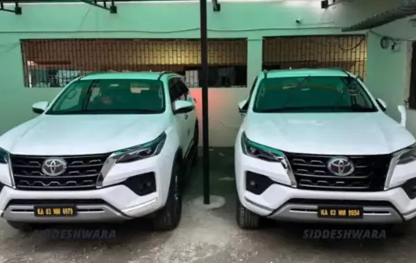Toyota Fortuner for rent in India