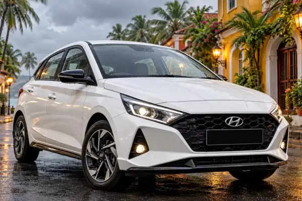 Hyundai i20 for rent in India